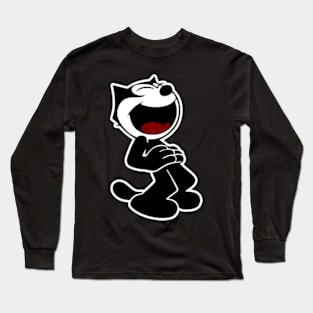 Laughin' Kitty Long Sleeve T-Shirt